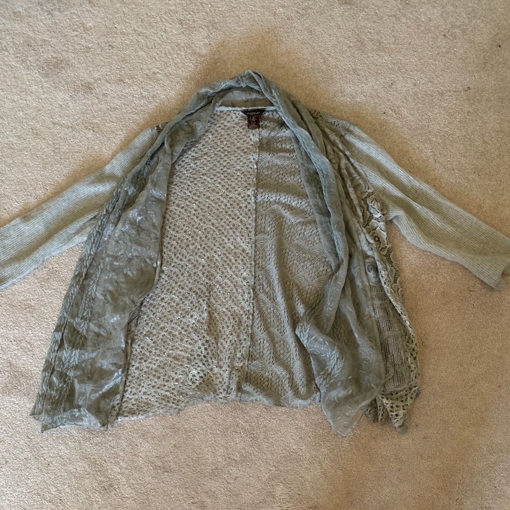 crotchet cardigan